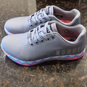 NoBull Dark Gray/ Patchwork Trainer